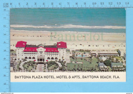 Vintage Post-Card, Daytona Plaza Hotel Daytona Beach Florida  USA Carte Postale - Daytona