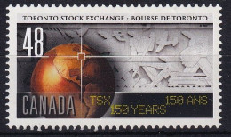 MiNr. 2083 Kanada (Dominion) 2002, 24. Okt. 150 Jahre Börse Toronto - Postfrisch/**/MNH - Unused Stamps