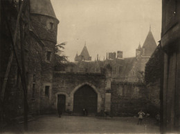 Josselin * 1931 * Le Château * Photo Ancienne 10.2x7.5cm - Josselin