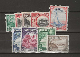 1936 MH Bermuda SG 98-106 (set Of 9) - Bermuda