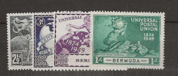 1949 MH Bermuda SG 130-33 - Bermuda