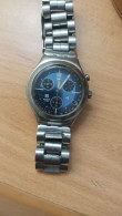MONTRE SWATCH CHRONOGRAPHE.MADE SWISS.A REPARER - Montres Anciennes