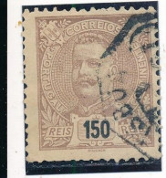 Portugal N° 141 Oblitéré (dents Courtes En Bas) - Used Stamps