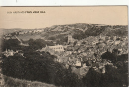 OLD HASTINGS FROM WEST HILL - Hastings