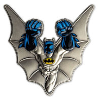 Barbados 5 Dollars 2022 DC Comics BATMAN 3D Shaped 5 Oz Zilveren Munt Silver Coin - Other - America