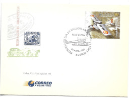 ARGENTINA 2001 PLUS ULTRA FLIGHT SPAIN TO ARGENTINA FDC FIRST DAY COVER AVIATION - Oblitérés
