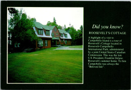 Canada New Brunswick Camobello Island Franklin D Roosevelt Cottage - Autres & Non Classés