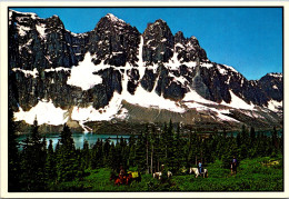 Canada Jasper National Park Tonquin Valley Trail Riders In The Canadian Rockies - Jasper