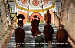 Canada Quebec Ste Anne De Beaupre Scaala Santa Holy Stairs 1931 - Ste. Anne De Beaupré