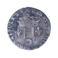 Henri III - Double Sol Parisis 1580 Grenoble - 1574-1589 Henry III