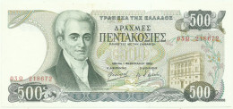 GREECE - 500 Drachmai - 01.02.1983 - Pick: 201 - Unc. - Serie 03 Ω - ΤΡΑΠΕΖΑ ΤΗΣ ΕΛΛΑΔΟΣ - BANK OF GREECE - Grèce