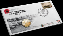 NUMISLETTER° - 100è Anniv De La Fin De La 1er Guerre Mondiale - 11 Nov 2018 + Pièce De 5 Euros Commémorative UNC - Malte - Malte