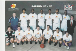 Basket-ball - JDA - DIJON - Saison 1994-1995  - 105x150  - Dos Vierge - Basketball
