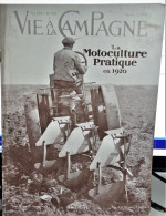 Revue La Vie à La Campagne 1920 La Motoculture Pratique Tracteurs - Tractors