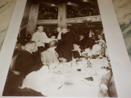 PHOTO LA BONNE CUISINE SUR LE PAQUEBOT FRANCE   1924 - Autres & Non Classés