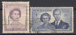 NEW ZEALAND 330-331,used,falc Hinged - Usati