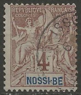 NOSSI-BE N° 29 OBLITERE - Used Stamps