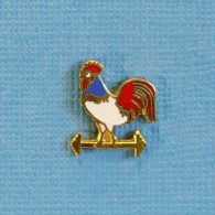 1 PIN'S // ** COQ SPORTIF TRICOLORE / FÉDÉRATION FRANÇAISE D’HALTÉROPHILIE ** - Pesistica