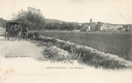 St Vallier De Thiey * Attelage Diligence , Vue Générale Du Village * Route Villageois - Andere & Zonder Classificatie