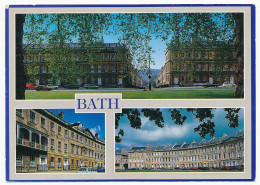 CPSM 10.5 X 15  Grande Bretagne Angleterre (168) BATH  The Circus  Somerset Place  Lansdown Crescent - Bath