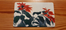 Phonecard Taiwan IC00C002 - Painting, Flower - Taiwan (Formosa)