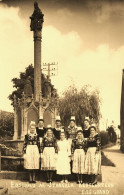 Kerfeunteun , Quimper * Carte Photo E. Le Grand * Eostiged Ar Stangala * Femmes Bretonnes Coiffe Costume Coiffes - Quimper