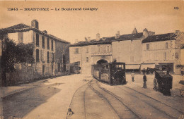 24-BRANTOME- LE BOULEVARD COLIGNY - Brantome