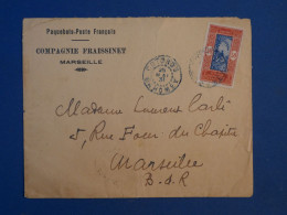 BW16  DAHOMEY BELLE LETTRE 1928 CIE FRAISSINET COTONOU A MARSEILLE  +AFF.PLAISANT++ - Covers & Documents