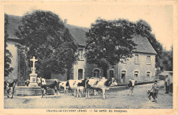 39-CHATEL-LE-COUVENT-( COMMUNE DE CHEVREAUX )  LA SORTIE DU TROUPEAU - Andere & Zonder Classificatie