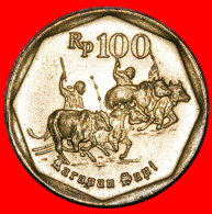 * GARUDA AND BULLS (1991-1998): INDONESIA  100 RUPIAH 1998 MINT LUSTRE! ·  LOW START · NO RESERVE! - Indonésie