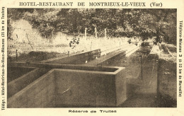 Montrieux Le Vieux * Hôtel Restaurant * Réserve De Truites * Thème Pêche Poisson Pisciculture - Autres & Non Classés