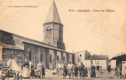 63-AULNAT- PLACE DE L'EGLISE - Andere & Zonder Classificatie