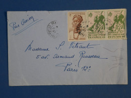 BW16 AOF  BELLE LETTRE 1949 SOUDAN A  PARIS FRANCE +AFF.PLAISANT++ - Brieven En Documenten