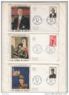 * Général De Daulle - 6 Enveloppes Timbrées "Hommage Au Général De Gaulle" - De Gaulle (Général)