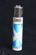 Vintage Clipper Cigarette Lighter - Scotland Flag - Other & Unclassified