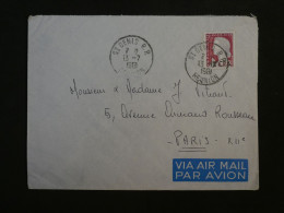BW16 LA REUNION  BELLE  LETTRE 1961 ST DENIS A PARIS FRANCE +AFF. INTERESSANT++ - Brieven En Documenten