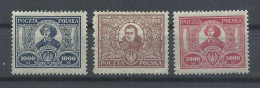 POLONIA  YVERT  268/70    MH  * - Ungebraucht