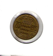 Monaco. Rainier III. 20 Francs. - 1949-1956 Oude Frank