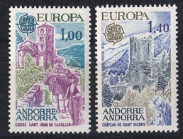 Franz. Andorra 1977 - Mi.Nr. 282 - 283 - Postfrisch MNH - Europa CEPT - 1977