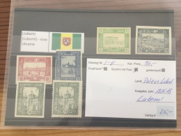 Polen Luboml 1915-18 MH* - Unused Stamps