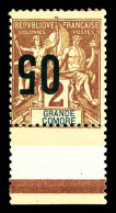 N°20e, 05 Sur 2c: Surcharge Renversée, Bdf. SUP (certificat)  Qualité: **  Cote: 675 Euros - Unused Stamps