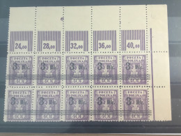 Polen 1921 10 Er Block Postfrisch ** MNH** - Unused Stamps
