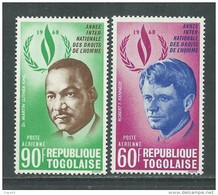 Togo P.A.  N°  105 / 06 XX  Année Internationale Des Droits De L'Homme, Les 2 Valeurs  Sans  Charnière, TB - Togo (1960-...)