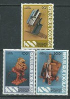 Togo P.A.  N° 445 / 47 XX  100ème Anniversaire De La Naissance De Pablo Picasso . Les 3 Valeurs Sans  Charnière, TB - Togo (1960-...)