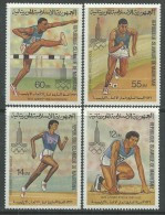 Mauritanie  N° 425  / 28  XX  Année Préolympique,  Les 4 Valeurs Sans Charnière, TB - Mauritanie (1960-...)