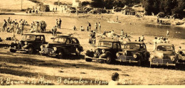 Automobile Ancienne Citroën Traction CITROEN & Renault 4cv RENAULT * Carte Photo * Le Chambon Sur Lignon - Voitures De Tourisme