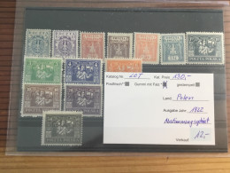 Polen Abstimmungsgebiet 1922 Lot MH* - Unused Stamps