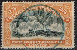 Congo Belge - 1894 - Y&T N° 21, Oblitéré Boma - 1884-1894