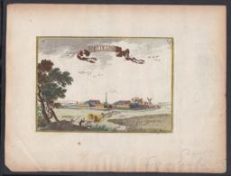 BELGIQUE CARTE COULEUR DU " FORT DE LINCK  " 1730 (DD) DC-2144 - 1714-1794 (Oostenrijkse Nederlanden)