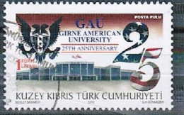 2010 - EDUCATION  - UNIVERSITIES - TURKISH CYPRIOT STAMPS - STAMPS - USED - Gebruikt